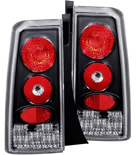 Amazon.com: SPPC Taillights Black Assembly Set For Scion Xb